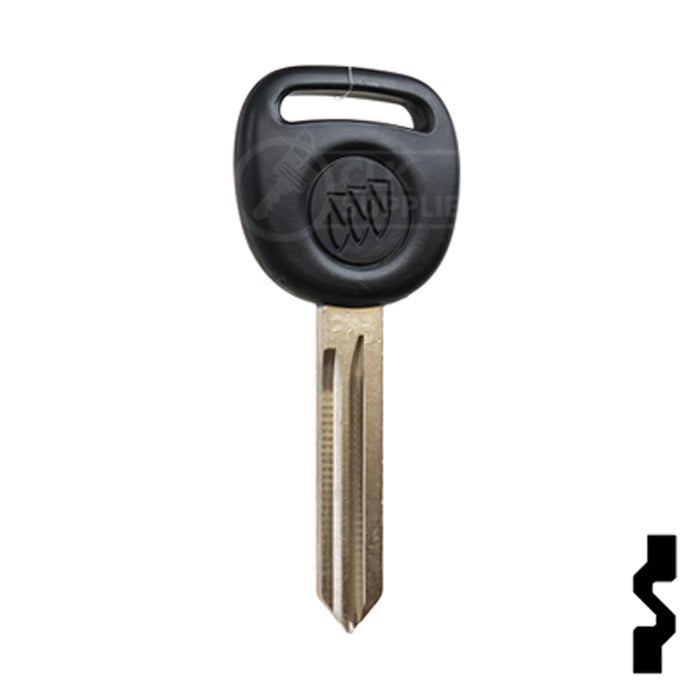 Transponder Key w/ Buick Logo | GM | B107, PT04PT Automotive Key Strattec