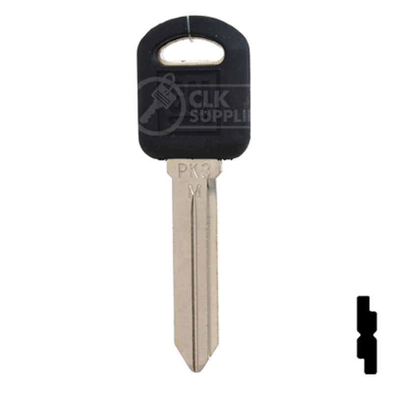 Transponder Key w/ GM Logo | GM | B103 Automotive Key Strattec