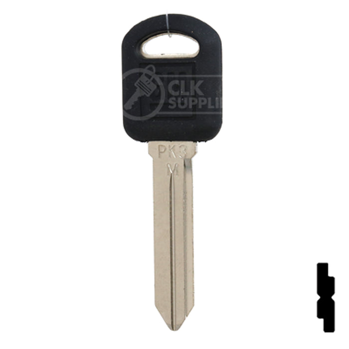 Transponder Key w/ GM Logo | GM | B103 Automotive Key Strattec