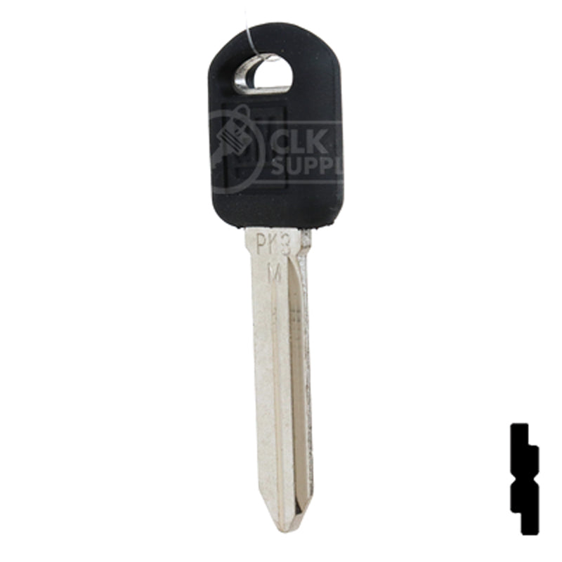 Transponder Key w/ GM Logo | GM | B103 Automotive Key Strattec
