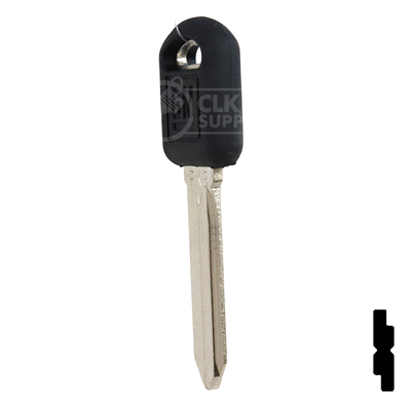 Transponder Key w/ GM Logo | GM | B103 Automotive Key Strattec