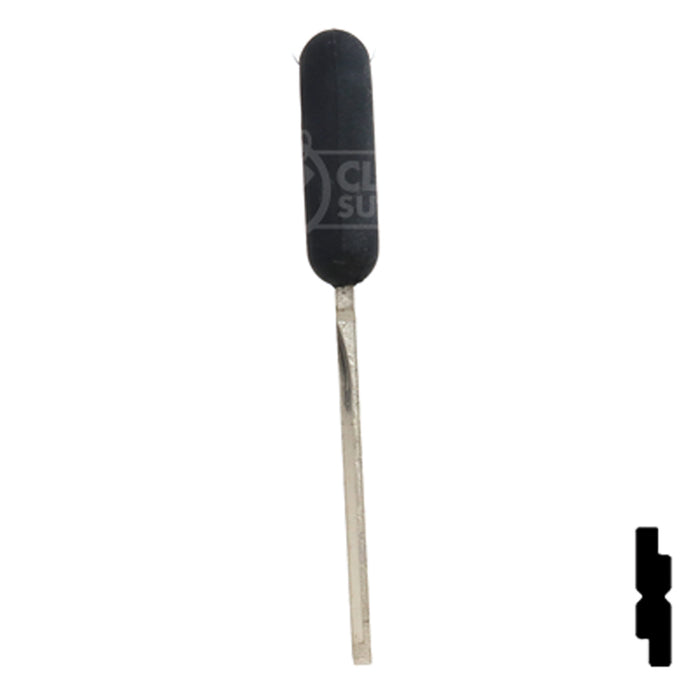 Transponder Key w/ GM Logo | GM | B103 Automotive Key Strattec