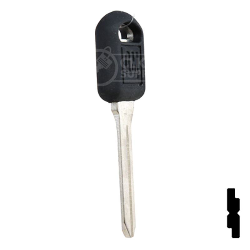 Transponder Key w/ GM Logo | GM | B103 Automotive Key Strattec