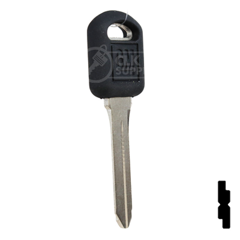Transponder Key w/ GM Logo | GM | B103 Automotive Key Strattec