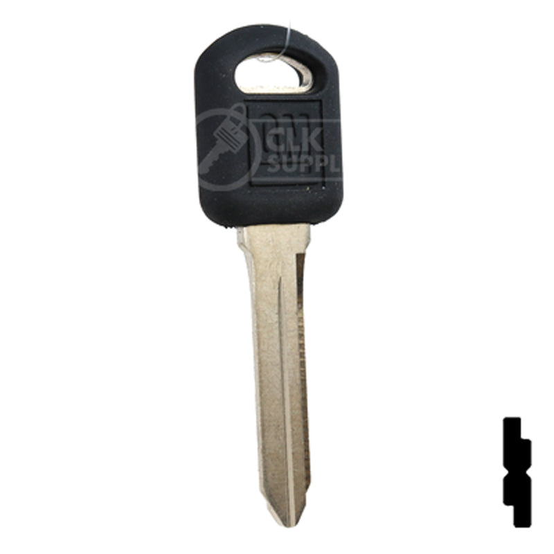 Transponder Key w/ GM Logo | GM | B103 Automotive Key Strattec