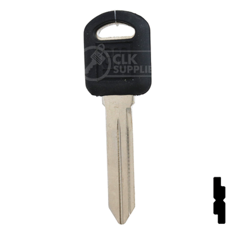 Transponder Key w/ GM Logo | GM | B103 Automotive Key Strattec