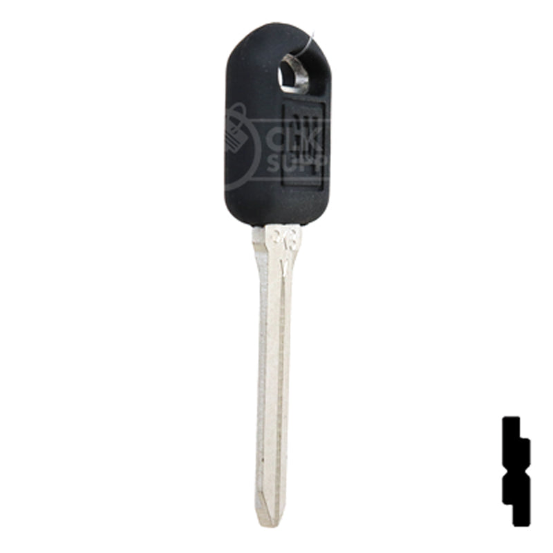 Transponder Key w/ GM Logo | GM | B103 Automotive Key Strattec