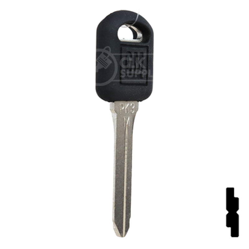 Transponder Key w/ GM Logo | GM | B103 Automotive Key Strattec