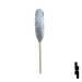 Uncut 4D-64 Chip Transponder Key | Chrysler | Y160PT Automotive Key Ilco