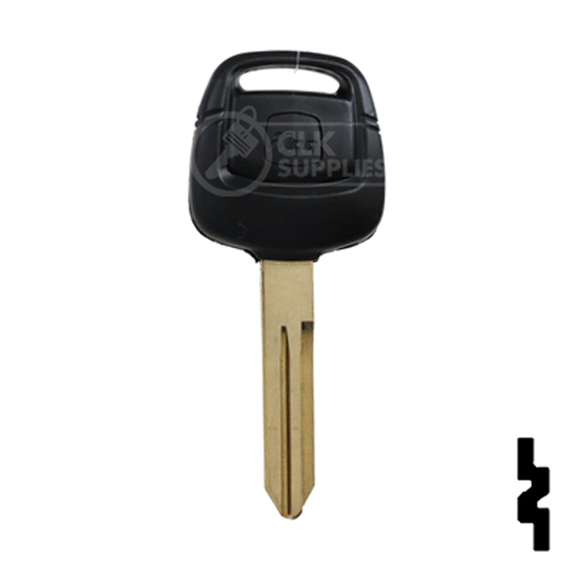 Uncut 4D Transponder Key | Nissan | NI02T Automotive Key Ilco