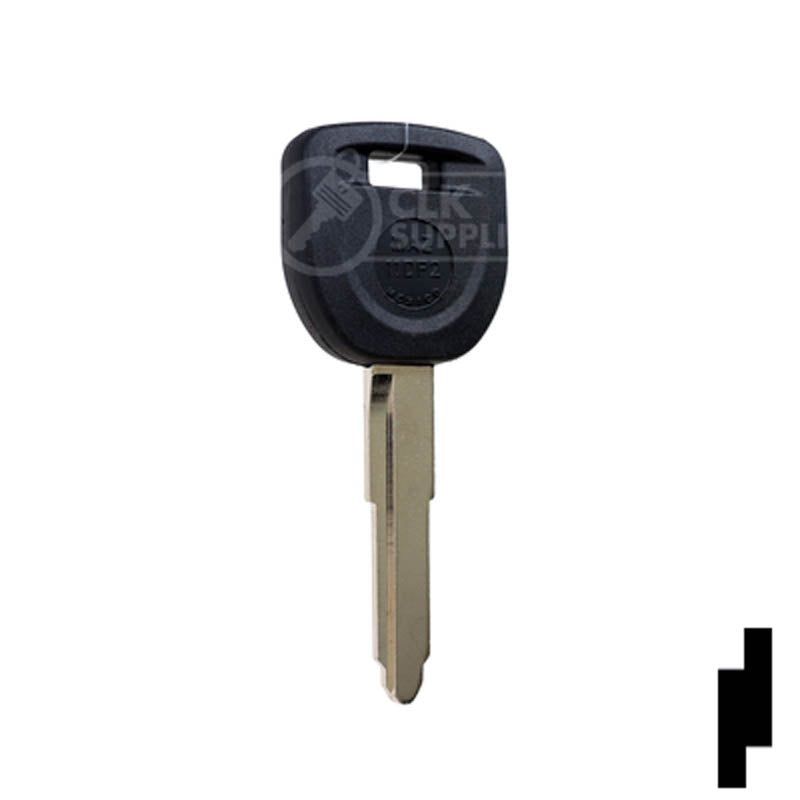 Uncut Can Transponder Key Blank | Mazda | MZ24RT17, MZ34-PT Automotive Key LockVoy