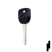 Uncut Can Transponder Key Blank | Mazda | MZ24RT17, MZ34-PT Automotive Key LockVoy