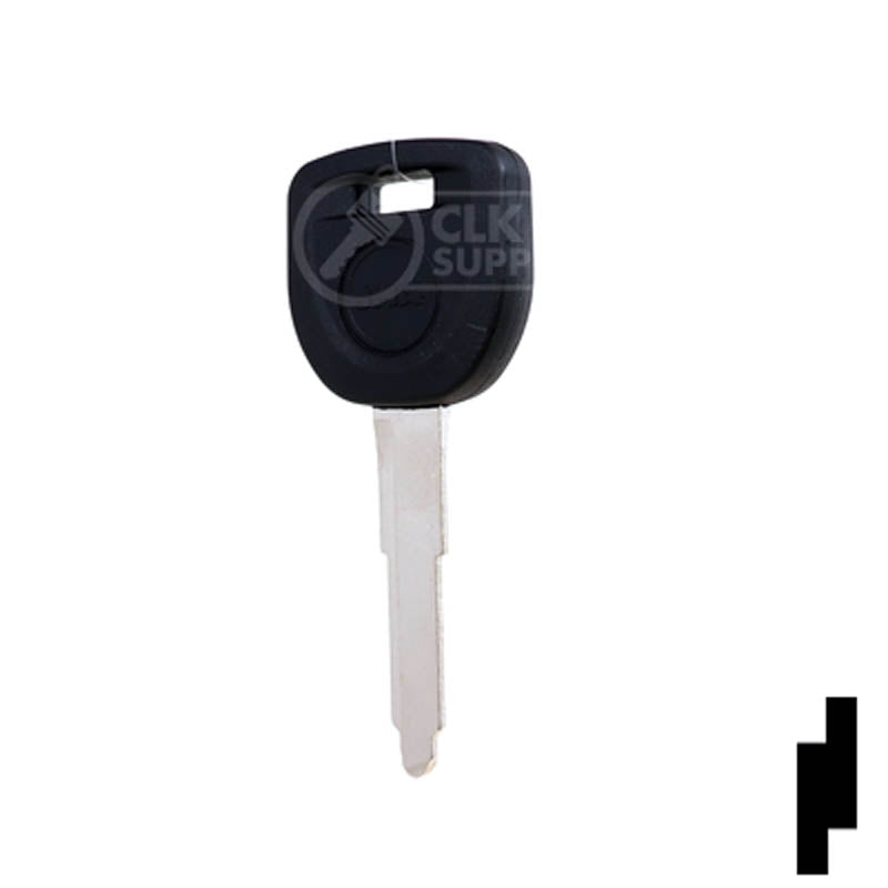 Uncut Can Transponder Key Blank | Mazda | MZ24RT17, MZ34-PT Automotive Key LockVoy