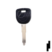 Uncut Can Transponder Key Blank | Mazda | MZ24RT17, MZ34-PT Automotive Key LockVoy