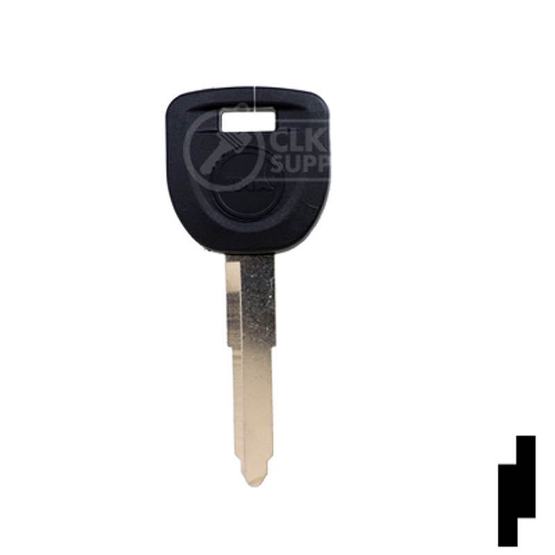 Uncut Can Transponder Key Blank | Mazda | MZ24RT17, MZ34-PT Automotive Key LockVoy