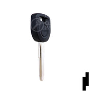 Uncut Can Transponder Key Blank | Mazda | MZ24RT17, MZ34-PT Automotive Key LockVoy