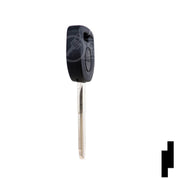 Uncut Can Transponder Key Blank | Mazda | MZ24RT17, MZ34-PT Automotive Key LockVoy