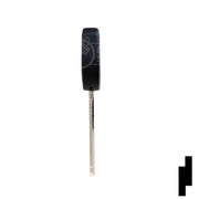 Uncut Can Transponder Key Blank | Mazda | MZ24RT17, MZ34-PT Automotive Key LockVoy