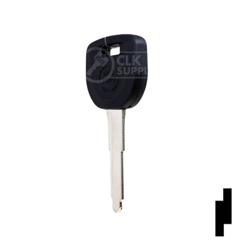 Uncut Can Transponder Key Blank | Mazda | MZ24RT17, MZ34-PT Automotive Key LockVoy