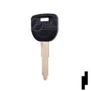 Uncut Can Transponder Key Blank | Mazda | MZ24RT17, MZ34-PT Automotive Key LockVoy
