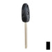 Uncut Chevy Transponder Key | Chevrolet | B119 Automotive Key Strattec