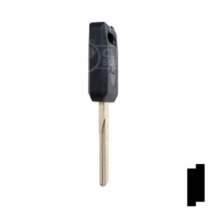 Uncut Chipless Key Blank | Audi, Porsche, Volkswagen | HU66AT5, HU66AT6 Automotive Key JMA USA