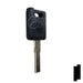 Uncut Chipless Key Blank | Audi, Porsche, Volkswagen | HU66AT5, HU66AT6 Automotive Key JMA USA