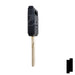 Uncut Chipless Key Blank | Audi, Porsche, Volkswagen | HU66AT5, HU66AT6 Automotive Key JMA USA