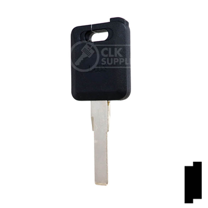 Uncut Chipless Key Blank | Audi, Porsche, Volkswagen | HU66AT5, HU66AT6 Automotive Key JMA USA