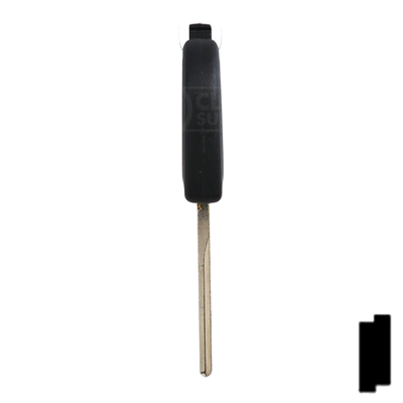 Uncut Chipless Key Blank | Audi, Volkswagen | HU66T5, HU66T6 Automotive Key JMA USA