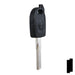 Uncut Chipless Key Blank | Audi, Volkswagen | HU66T5, HU66T6 Automotive Key JMA USA
