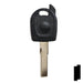 Uncut Chipless Key Blank | Audi, Volkswagen | HU66T5, HU66T6 Automotive Key JMA USA