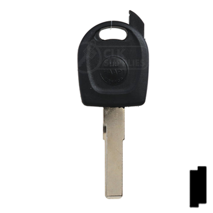 Uncut Chipless Key Blank | Audi, Volkswagen | HU66T5, HU66T6 Automotive Key JMA USA