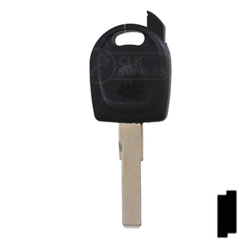 Uncut Chipless Key Blank | Audi, Volkswagen | HU66T5, HU66T6 Automotive Key JMA USA