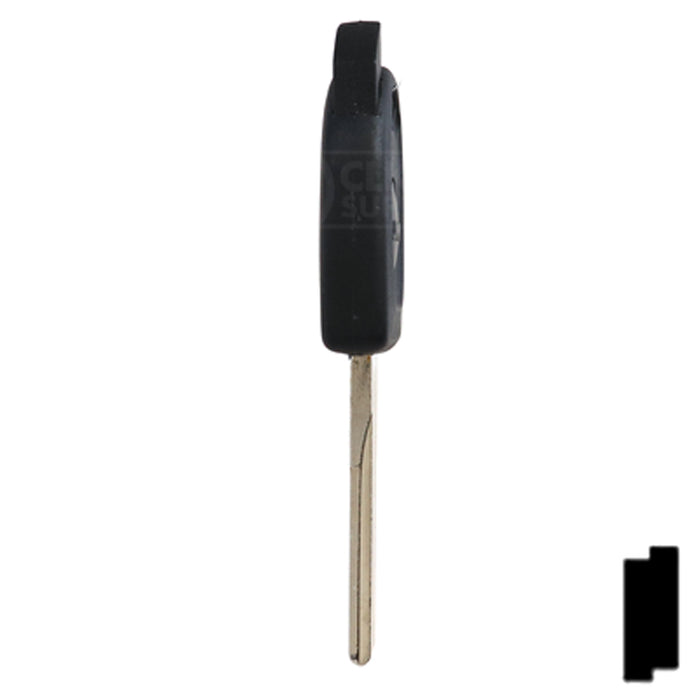 Uncut Chipless Key Blank | Audi, Volkswagen | HU66T5, HU66T6 Automotive Key JMA USA