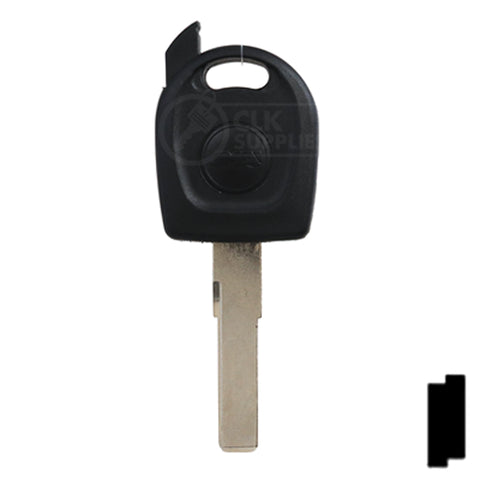 Uncut Chipless Key Blank | Audi, Volkswagen | HU66T5, HU66T6 Automotive Key JMA USA