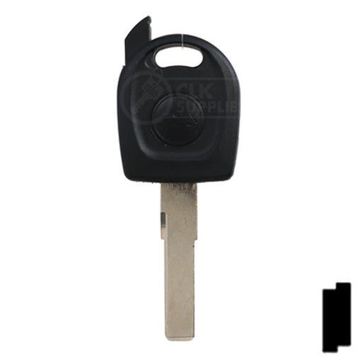 Uncut Chipless Key Blank | Audi, Volkswagen | HU66T5, HU66T6 Automotive Key JMA USA