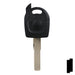 Uncut Chipless Key Blank | Audi, Volkswagen | HU66T5, HU66T6 Automotive Key JMA USA