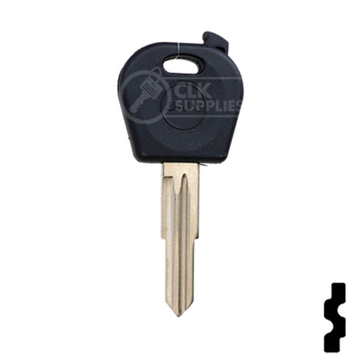 Uncut Chipless Key Blank | Daewoo | DW04RT5 Automotive Key JMA USA