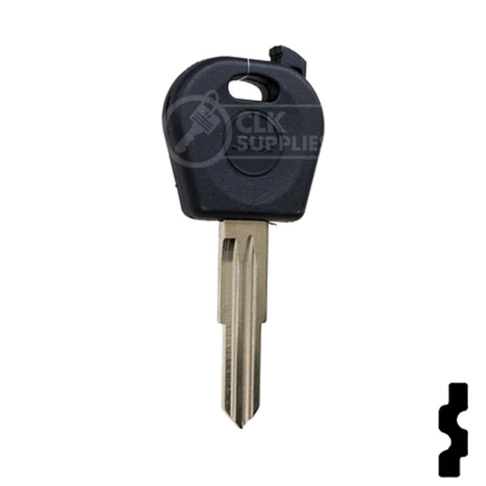 Uncut Chipless Key Blank | Daewoo | DW04RT5 Automotive Key JMA USA