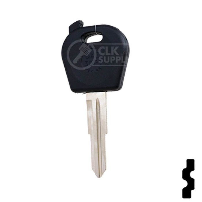 Uncut Chipless Key Blank | Daewoo | DW04RT5 Automotive Key JMA USA