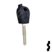 Uncut Chipless Key Blank | Daewoo | DW04RT5 Automotive Key JMA USA