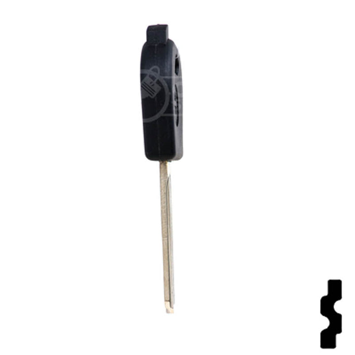 Uncut Chipless Key Blank | Daewoo | DW04RT5 Automotive Key JMA USA