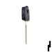 Uncut Chipless Key Blank | Dodge, Mercedes | YM15T5, TP00ME-HM.P1 Automotive Key JMA USA