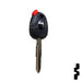 Uncut Chipless Key Blank | Hyundai | HYN7RT14, TP00HY-6D.P1 Automotive Key JMA USA