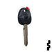 Uncut Chipless Key Blank | Hyundai | HYN7RT14, TP00HY-6D.P1 Automotive Key JMA USA