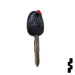 Uncut Chipless Key Blank | Hyundai | HYN7RT14, TP00HY-6D.P1 Automotive Key JMA USA