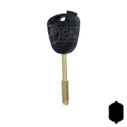 Uncut Chipless Tibbe Key Blank | Jaguar | TBE1T5, TP00JAU-1.P Automotive Key JMA USA