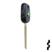 Uncut Cloneable Key | Daihatsu | TPX1DAI-1.P1 Automotive Key JMA USA