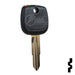 Uncut Cloneable Key | Daihatsu | TPX1DAI-3.P1 Automotive Key JMA USA